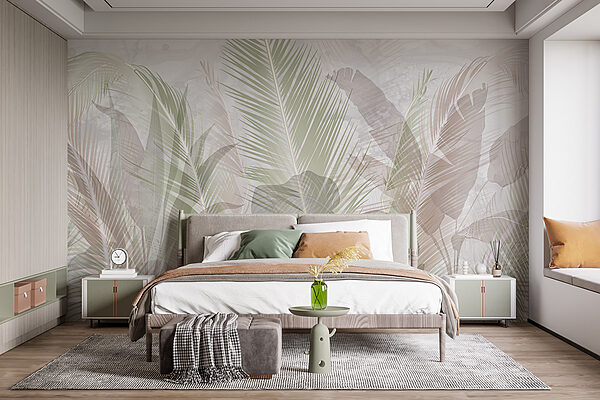 Wall murals Close up of leaves Wall murals Close up of leaves