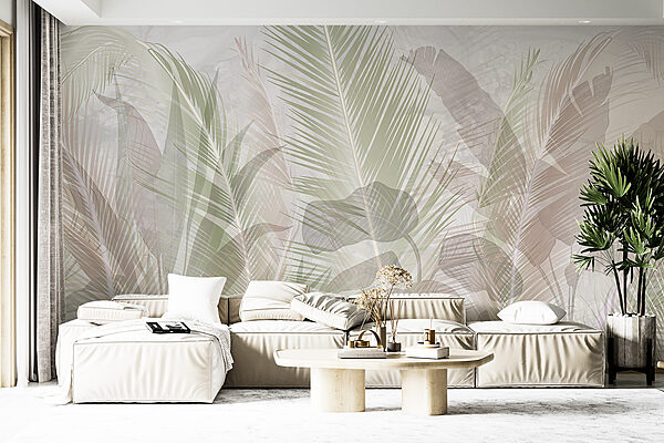 Wall murals Close up of leaves Wall murals Close up of leaves