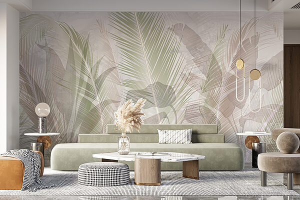 Wall murals Close up of leaves Wall murals Close up of leaves