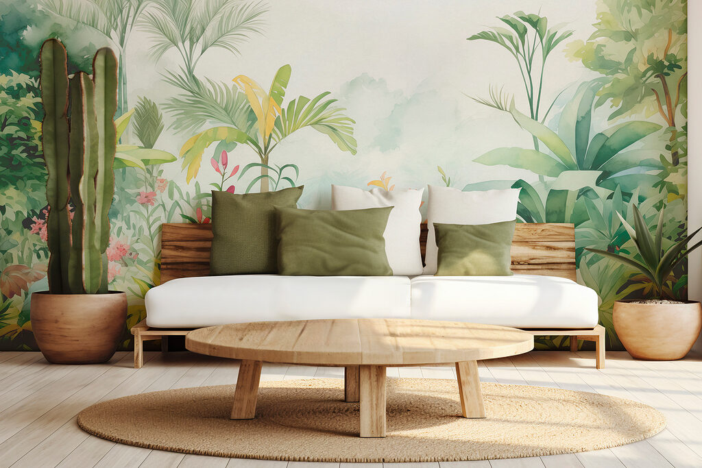 Painting of plants and flowers Painting of plants and flowers