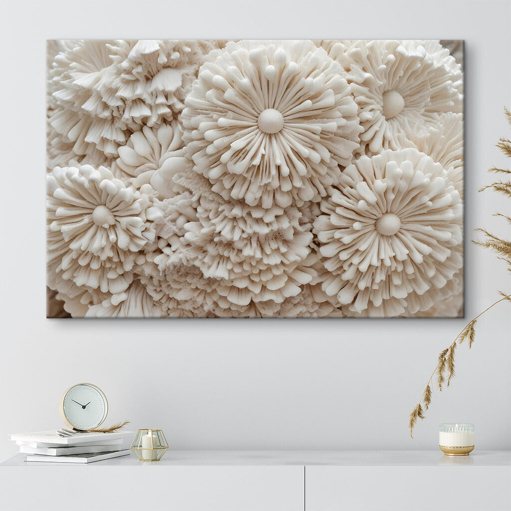 Group of white flowers