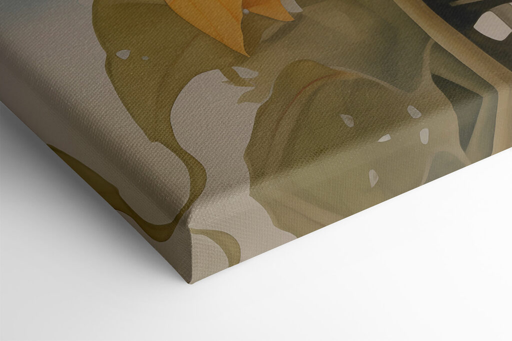 Bird on a branch with flowers Bird on a branch with flowers