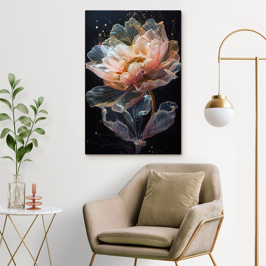 Ethereal Bloom in Celestial Light