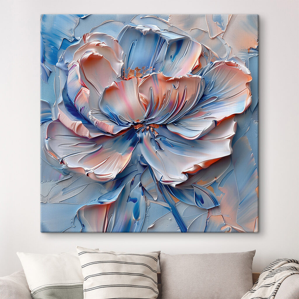 Elegant flower in soft hues Elegant flower in soft hues
