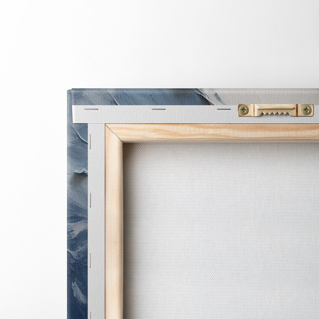 Close up of a painting