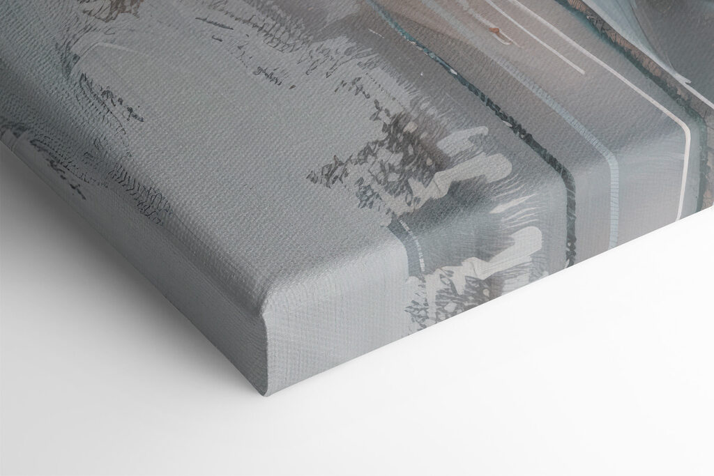 Painting of a woman with flowers on her head Painting of a woman with flowers on her head