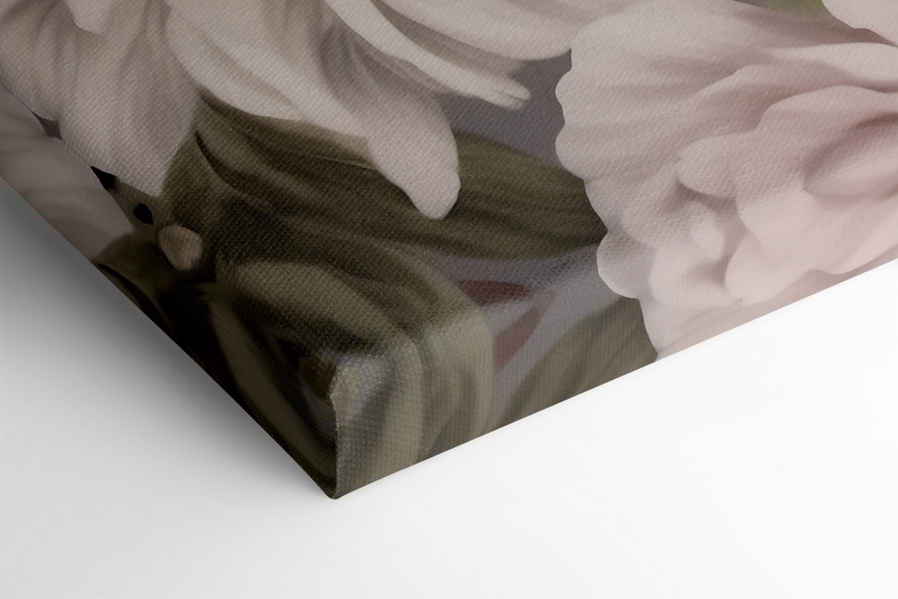 Delicate blooms in soft pastel hues