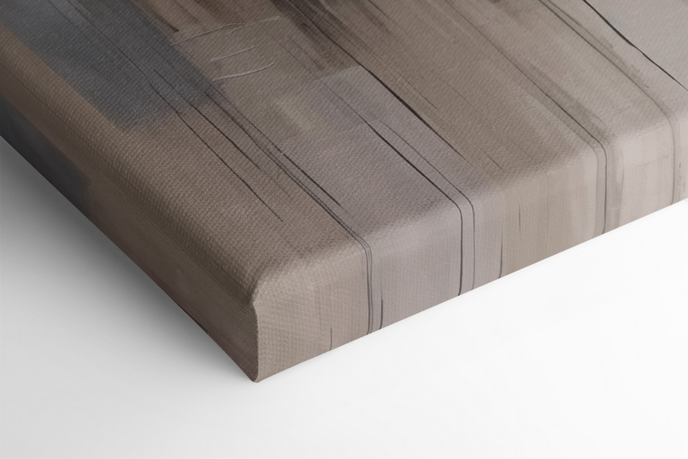 Abstract Brushstrokes in Monochrome Hues