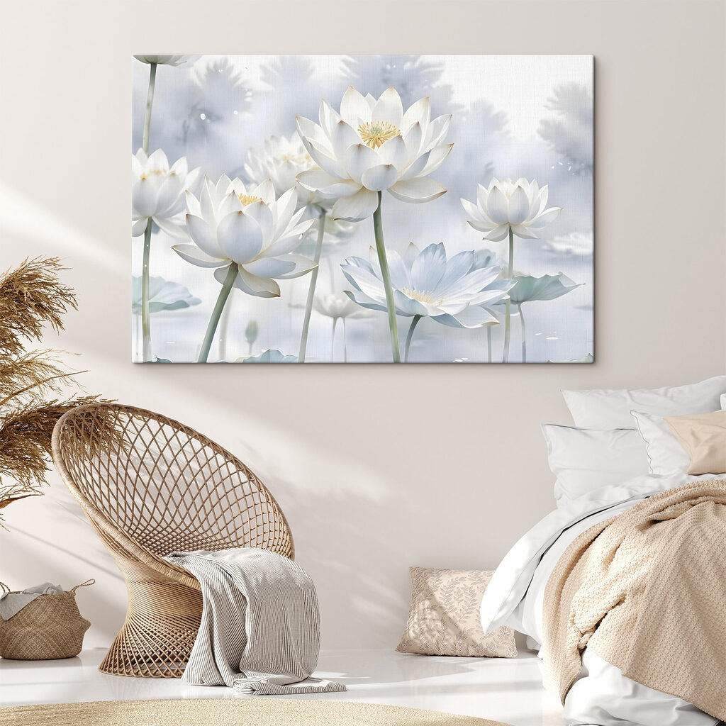 Group of white flowers