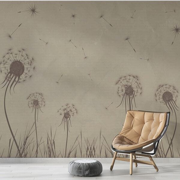 Dandelion seeds flying in the sky Dandelion seeds flying in the sky
