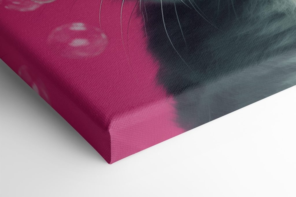 Rabbit wearing pink glasses