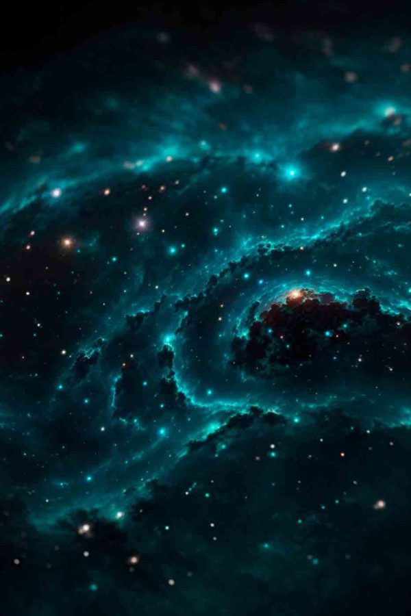 Galaxis az űrben csillagokkal Galaxis az űrben csillagokkal