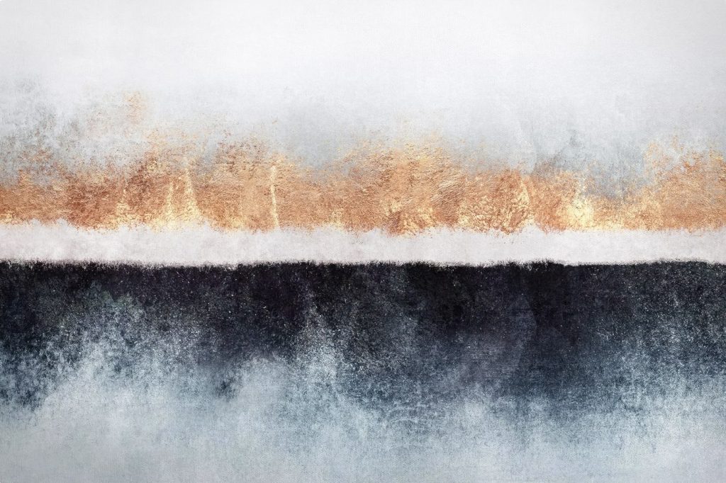 Black and white painting