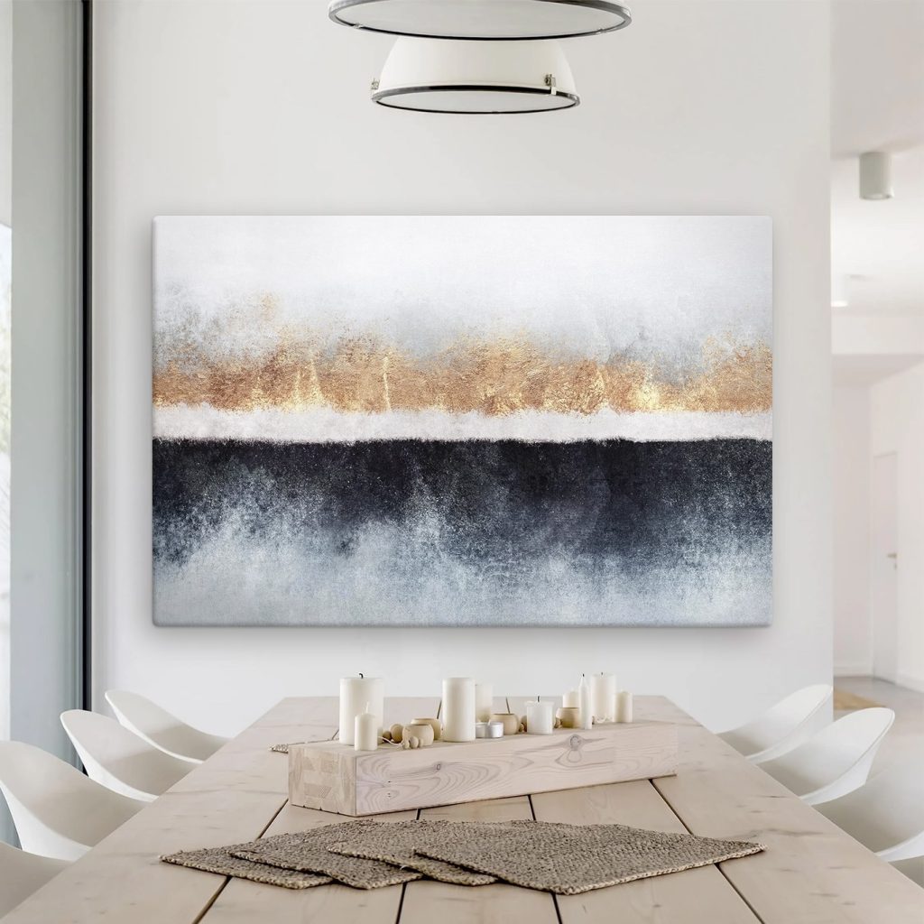 Black and white painting