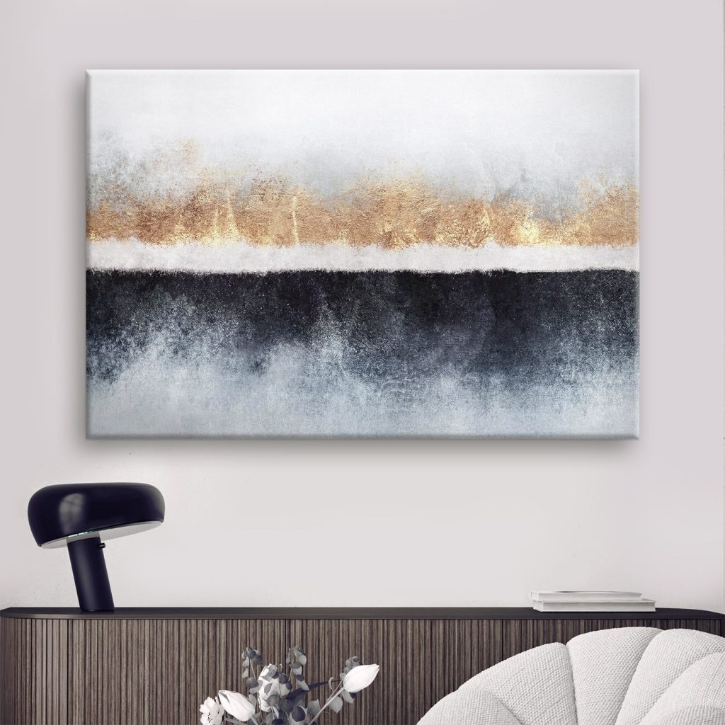 Black and white painting