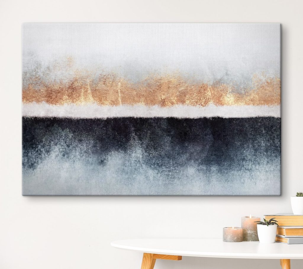 Black and white painting