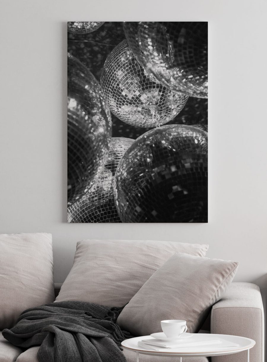 Disco gömbök csoportja