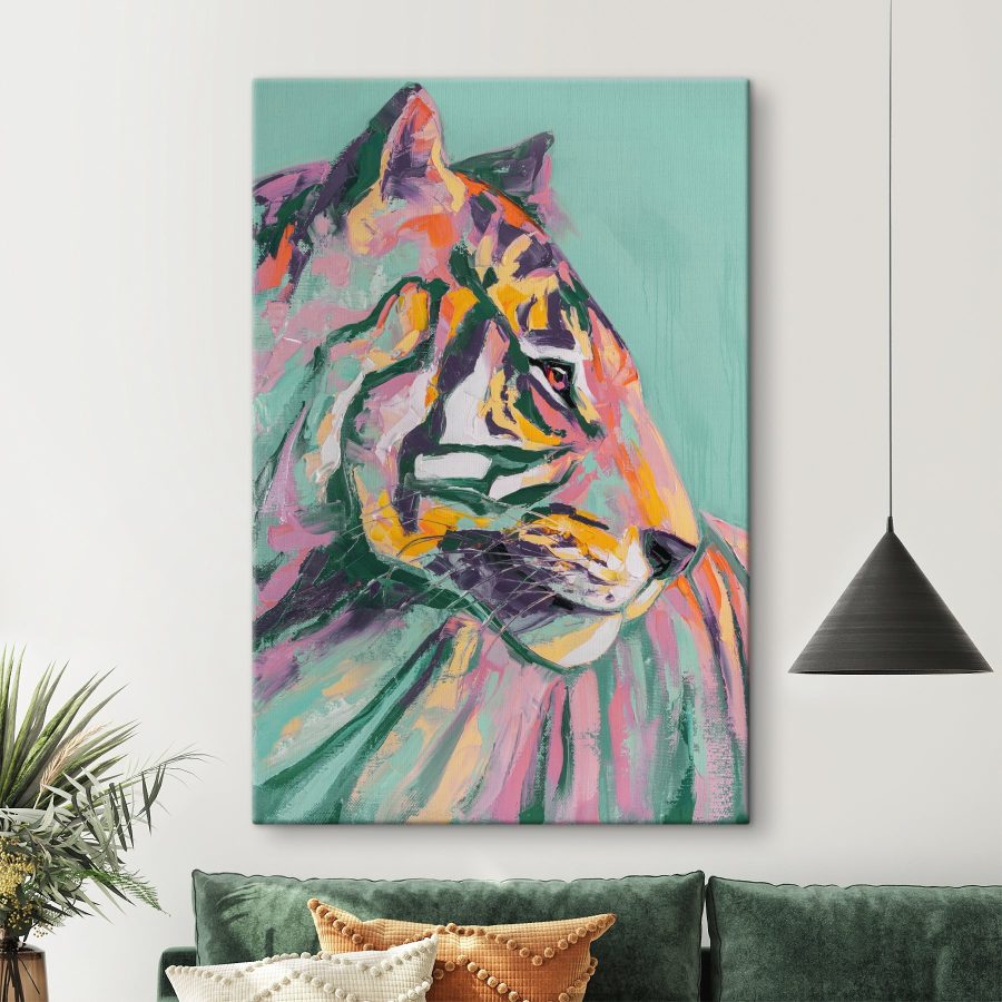 Egy tigris festménye