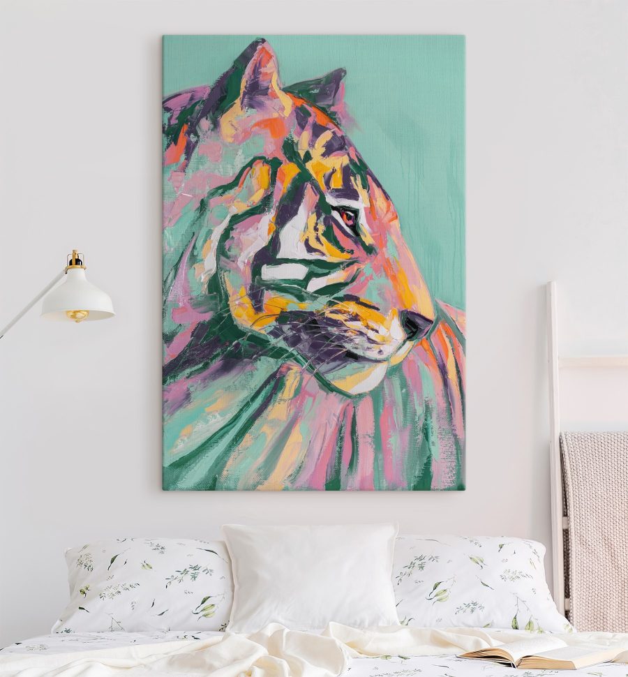 Egy tigris festménye