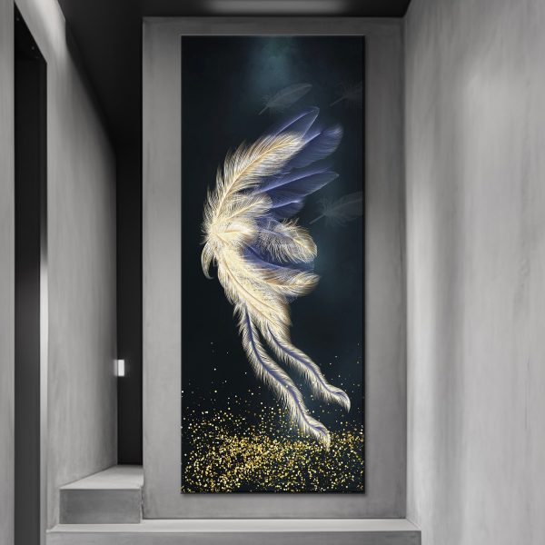 Ethereal Feather in Starry Night Ethereal Feather in Starry Night