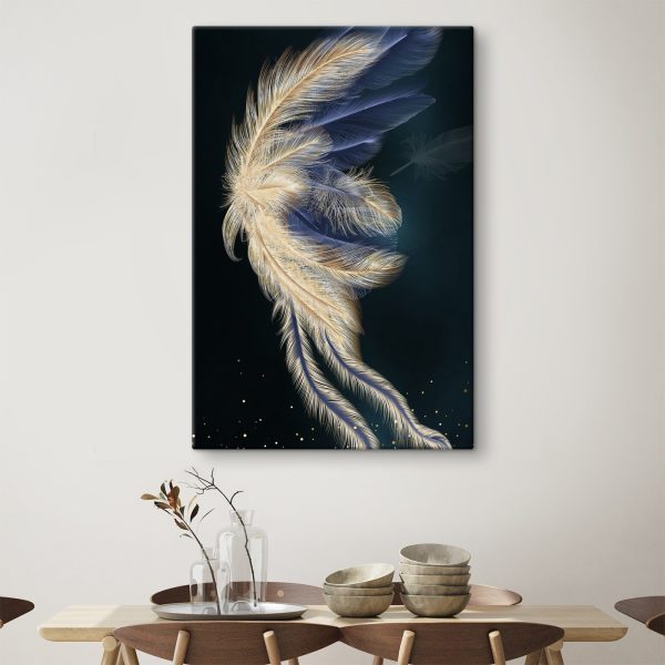 Ethereal Feather in Starry Night Ethereal Feather in Starry Night