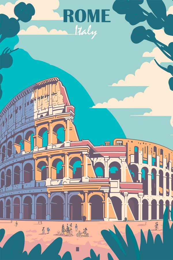 Colosseum sok boltívvel Colosseum sok boltívvel
