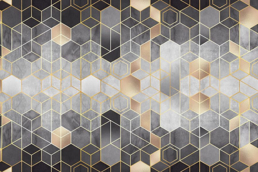 Geometrikus minták semleges árnyalatokban