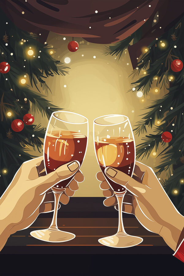 Rajzfilm kezek tartják borospohár Rajzfilm kezek tartják borospohár