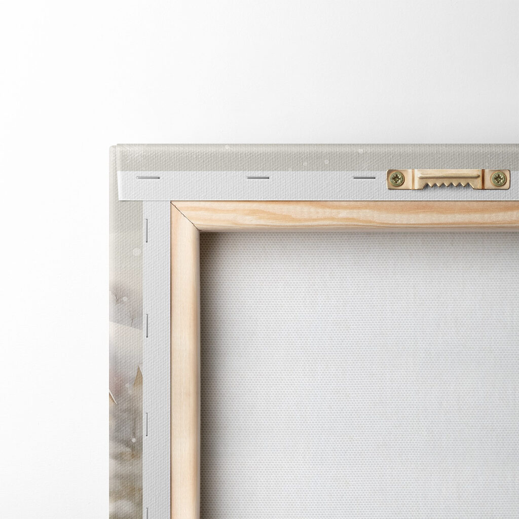 Person walking on a snowy road Person walking on a snowy road