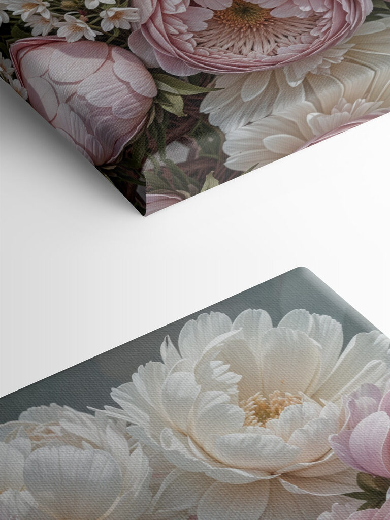 Group of flowers in a bouquet