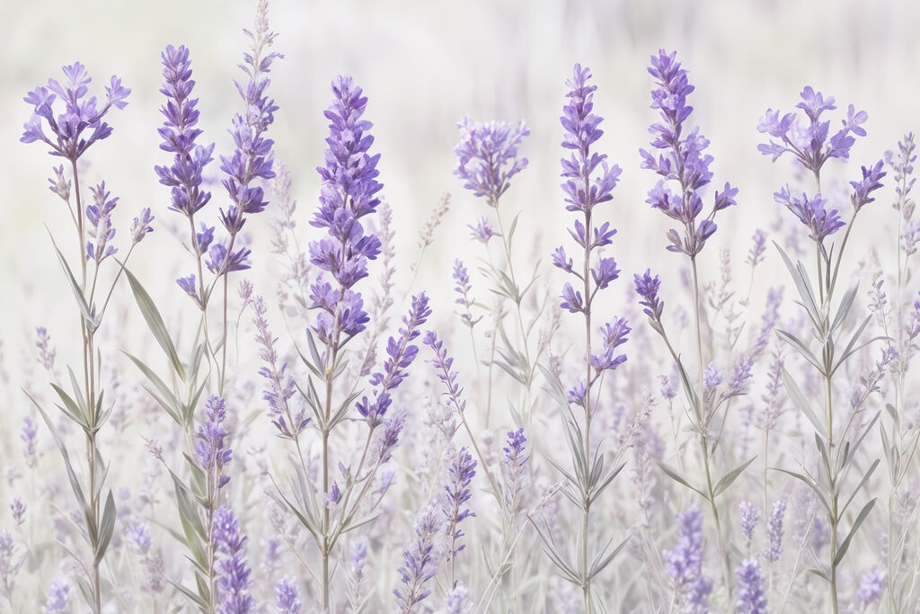 Group of purple flowers