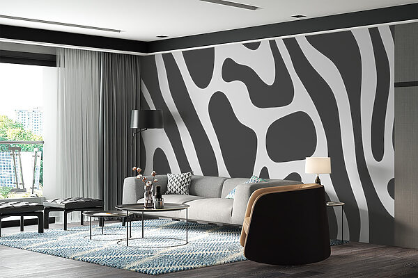 Folyamatos absztrakt design szürke árnyalatokban Folyamatos absztrakt design szürke árnyalatokban