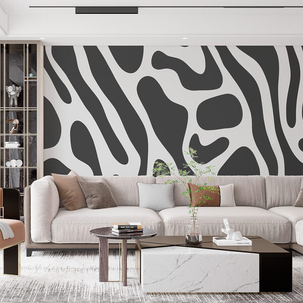 Folyamatos absztrakt design szürke árnyalatokban Folyamatos absztrakt design szürke árnyalatokban