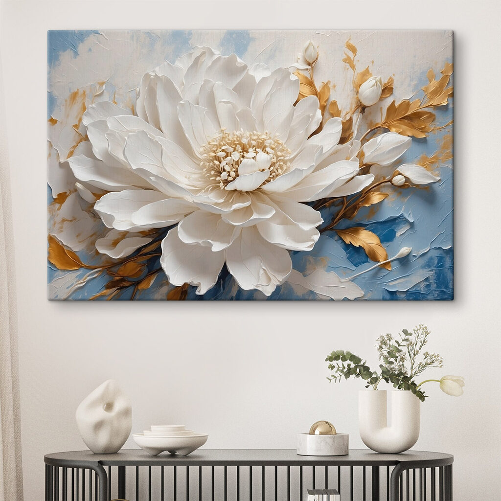 Delicate petals in soft colors