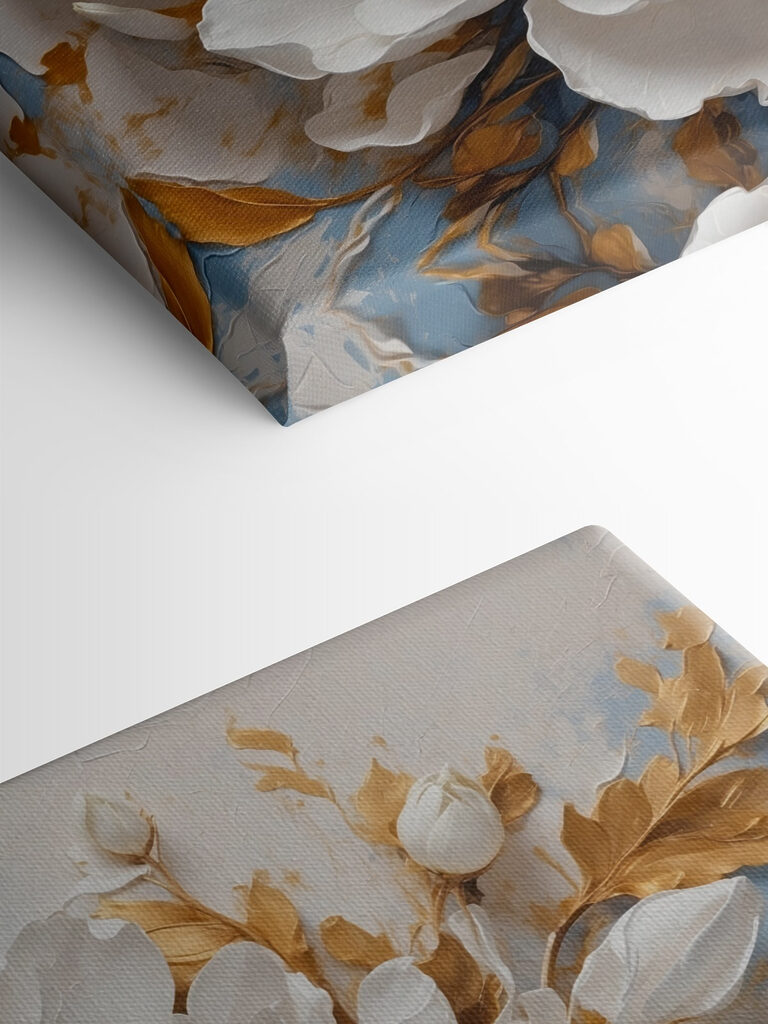 Delicate petals in soft colors