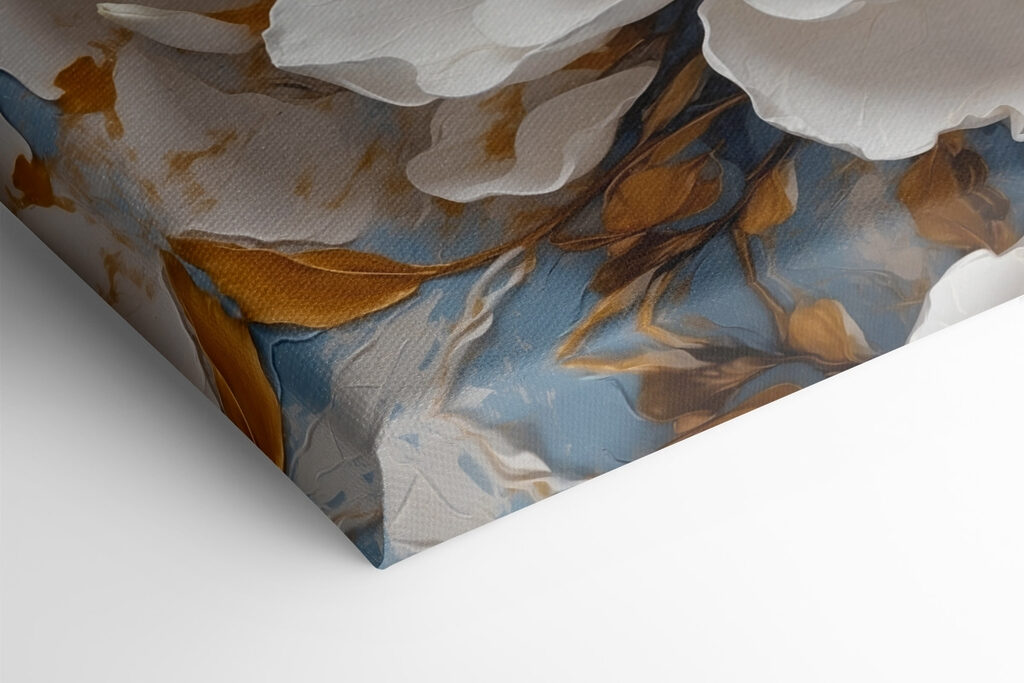 Delicate petals in soft colors