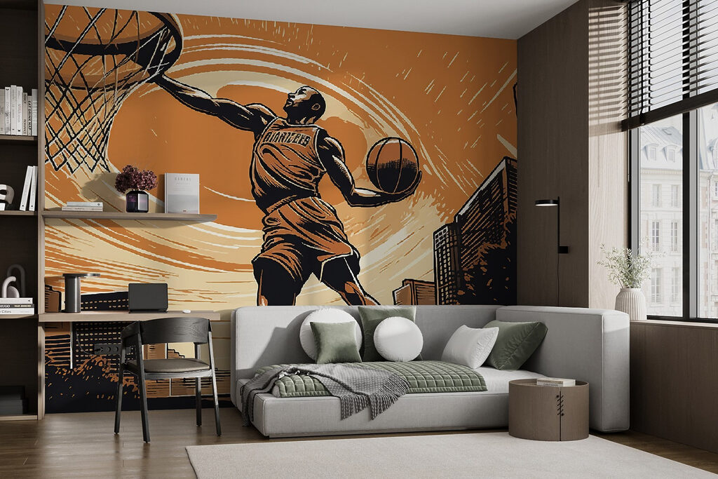 White and grey gradient