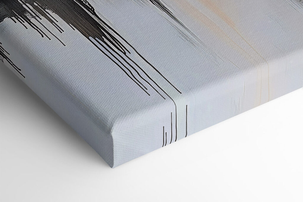 Black and white painting