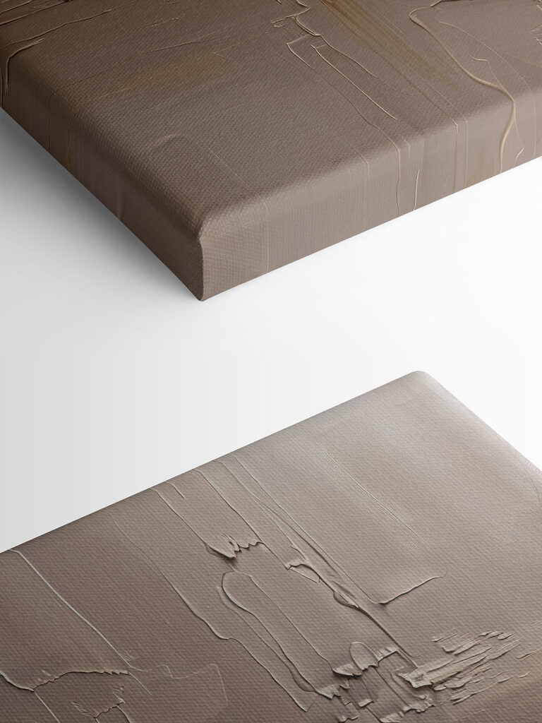 Abstract textures in soft hues