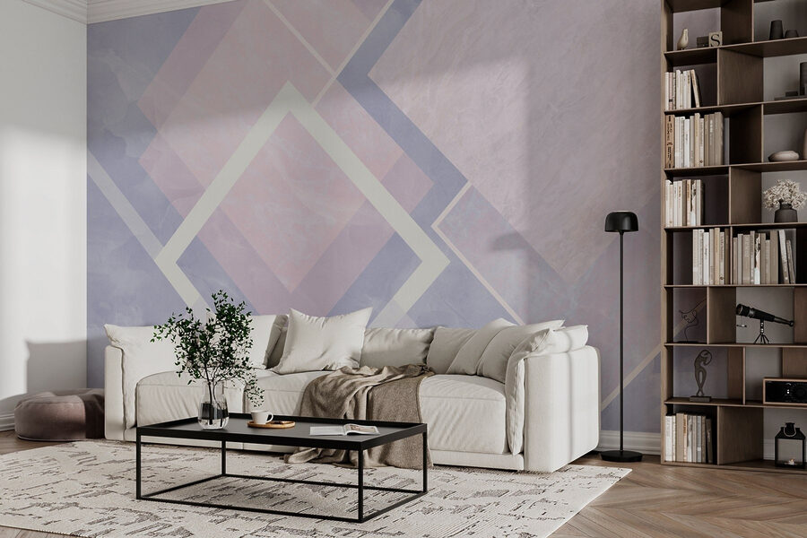 Absztrakt pasztell geometrikus design kompozíció. Absztrakt pasztell geometrikus design kompozíció.