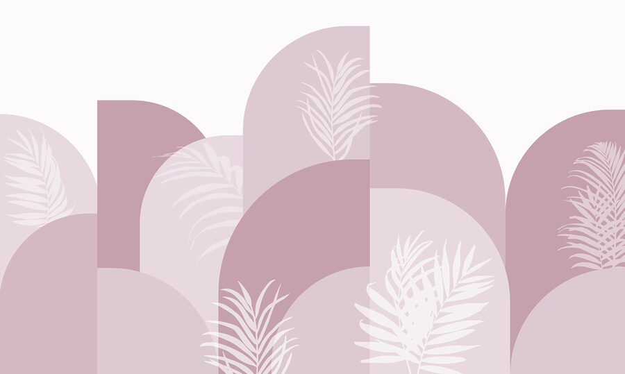 Rózsaszín és fehér grafika Rózsaszín és fehér grafika