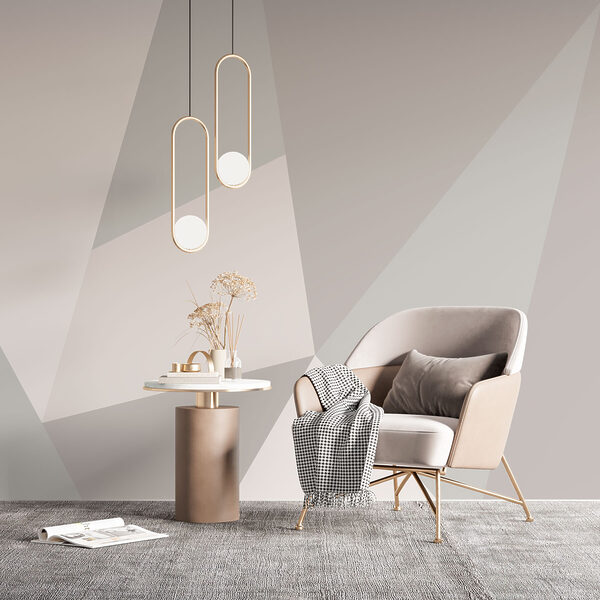 Grey and white triangle pattern Grey and white triangle pattern