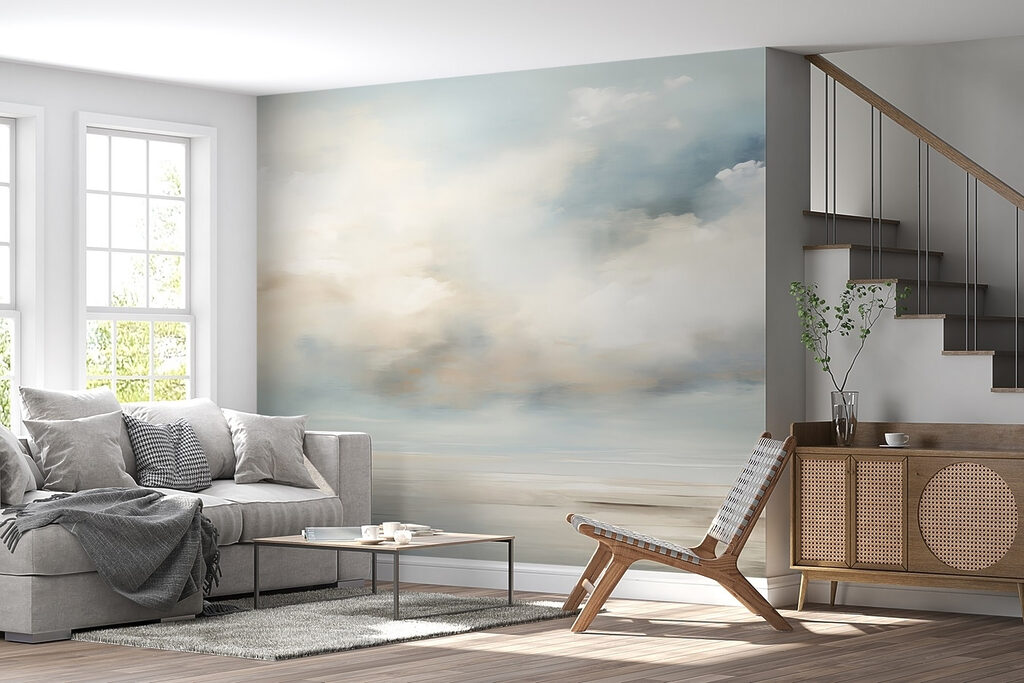 Cloudy sky over a body of water Cloudy sky over a body of water