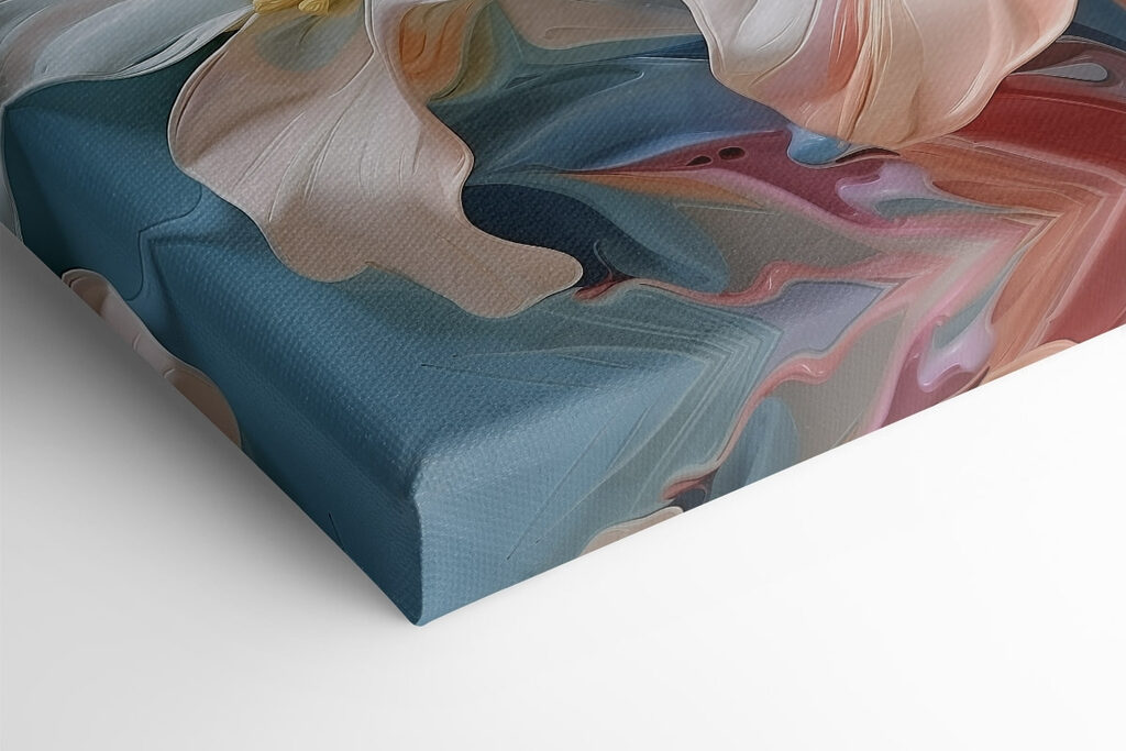 Delicate petals in soft hues