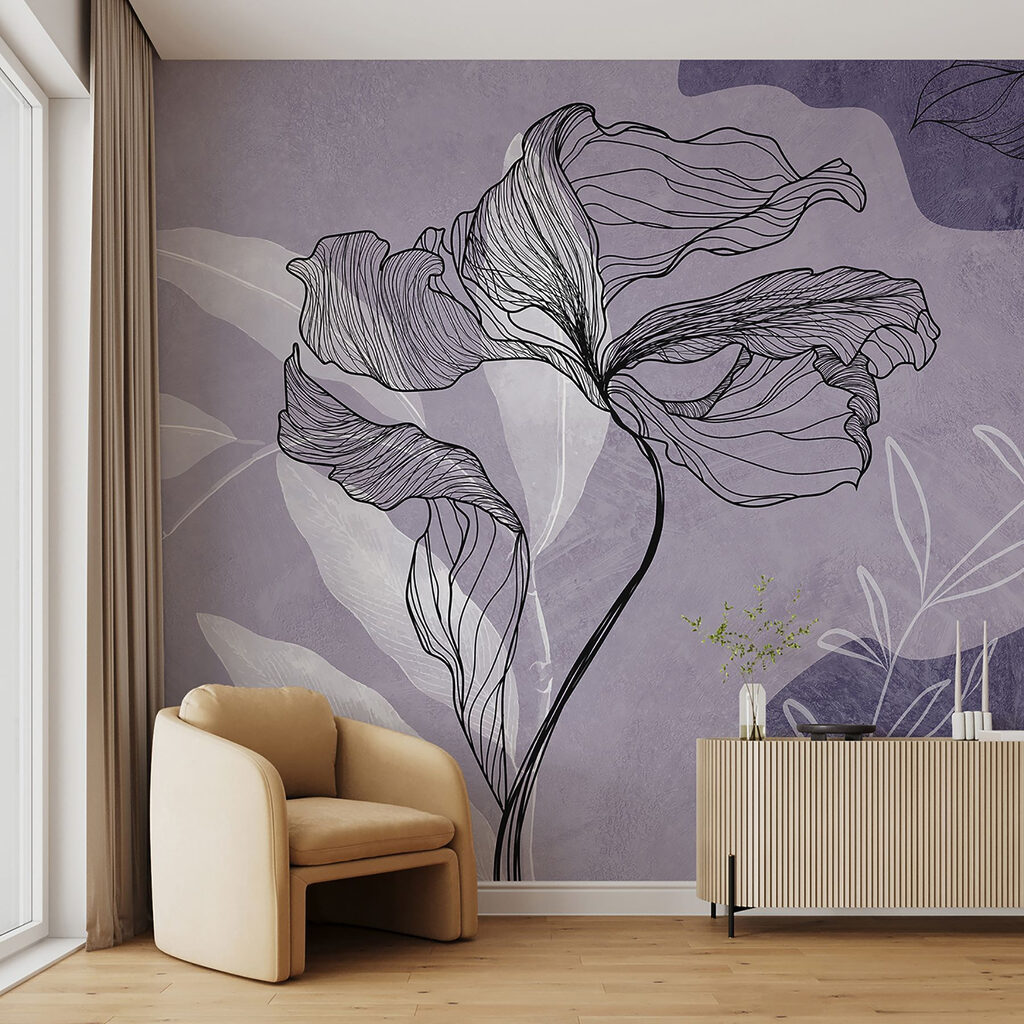 Drawing of a flower