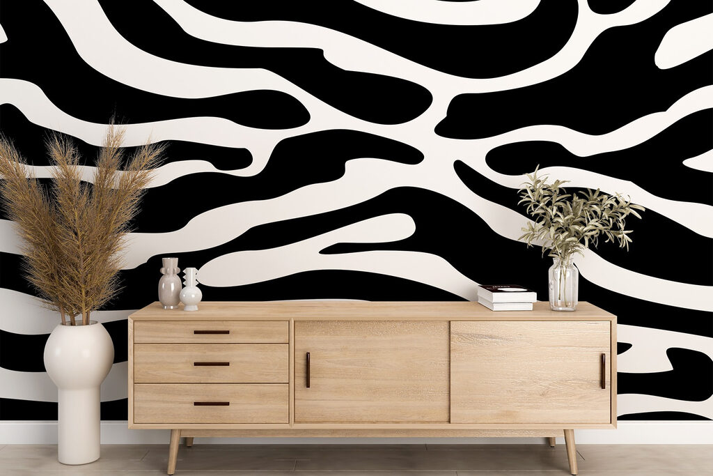 Black and white pattern Black and white pattern