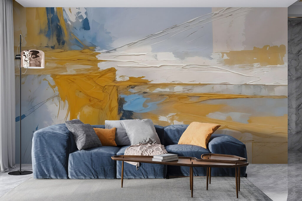 Painting of a colorful painting