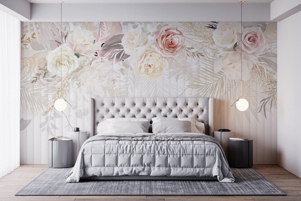 White and pink flowers White and pink flowers