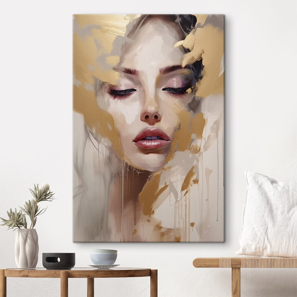 Ethereal beauty encased in art Ethereal beauty encased in art