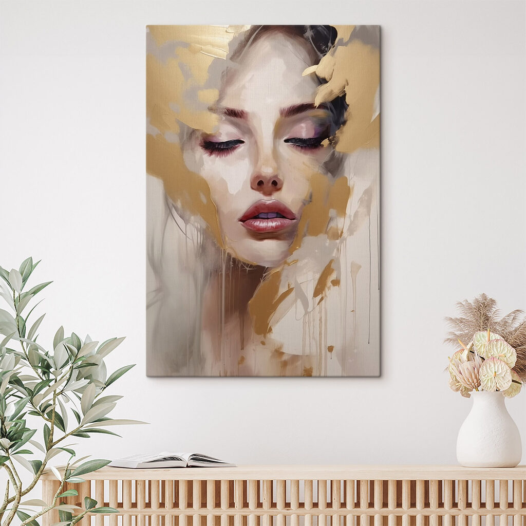 Ethereal beauty encased in art Ethereal beauty encased in art